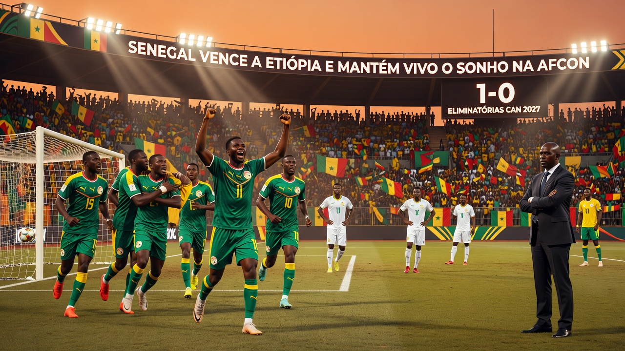 Senegal Vence a Etiópia e Mantém Vivo o Sonho na AFCON