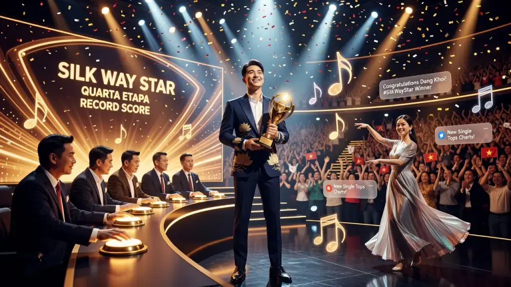 Dang Khoi vence a quarta etapa do "Silk Way Star" com recorde de pontos
